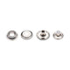 Zenith Snap Fasteners Nickel Plated Assorted 15 Sets