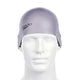 Speedo Plain Moulded Silicone Swimming Cap Chrome