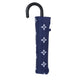 Wicked Sista Navy Geo Fleur Compact Manual Umbrella