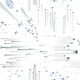 RoomMates Star Wars Galactic Battles Peel and Stick Wallpaper White and Blue