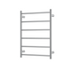 Ania Morgan Rund 6 Bar Heated Towel Rail in Chrome 800MM x 600MM