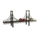 Hoagard Warsaw Metal Bridge Shelf
