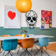 Hoagard Skull Wall Art 3x51x51CM
