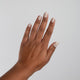 Studiohue Press On Nails Milk Tea Medium Oval 24 Pack