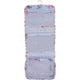 Wicked Sista Peony Blooms Foldout Toiletry Bag with Hanging Hook