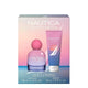 Nautica Rose Island For Her Gift Set With 50ml Edp And 75ml Shower Gel