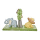 IsAlbi Animal Baby Bookend Set for Nursery and Kids Room Decor