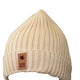 Autumn Daze Elgon Ribbed Cotton Beanie Beige M/L 58CM