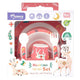 Momeasy Baby Meal Time Set with Silicone Suction Bowl Bib and Spoon