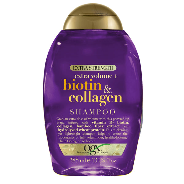 Ogx Shampoo Biotin & Collagen Extra Strength 385Ml