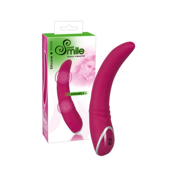 Smile Srawly crimson Lay-on Vibrator