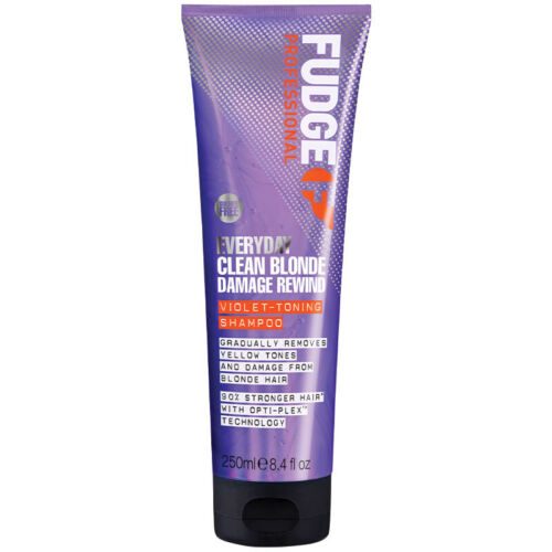 Fudge everyday clean blonde damage rewind shampoo 250ml