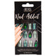 Ardell Nail Addict Green Glitter Chrome