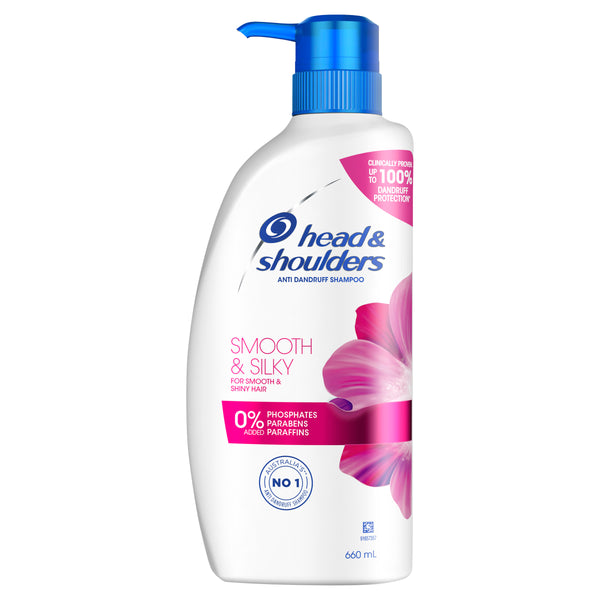 Head & Shoulders Smooth & Silky Anti Dandruff Shampoo 660 ml