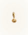 Palas Golden Sun Charm 18k Gold Plated for Necklace or Bracelet