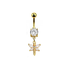 Rossan Belly Banana Dragonfly Gold BJ1320