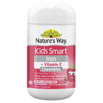 Natures Way Kids Smart Iron And Vitamin C Chewable 50 Tablets