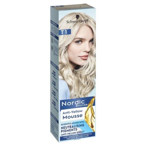 Schwarzkopf Nordic Blonde Anti Yellow Mousse