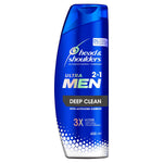 Head & Shoulders Ultra Men 2 in 1 Deep Clean Anti Dandruff Shampoo + Conditioner 400mL