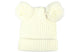 Foote Street Poppy Kids Winter Beanie Cap White 2 To 3 Years