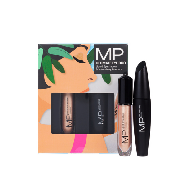 MP Cosmetics Liquid Eyeshadow And Volumising Mascara Duo 2 Piece Set