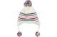 Foote Street Unisex Multi Stripe Beanie With Pom Pom For Kids