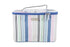Wicked Sista Anderson Stripe Large Waterproof Beauty Case Makeup Bag 28CM X 19.5CM X 20CM