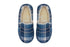 Snuggups Mens Moccasin Slippers Navy Plaid Eu 47-48