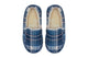 Snuggups Mens Moccasin Slippers Navy Plaid Eu 45 To 46