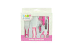 Baby And Me Grooming Kit For Newborns And Toddlers Pink 6 Piece Set