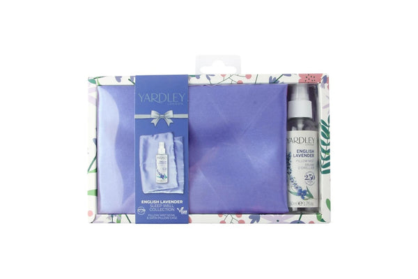 Yardley Lavender Aroma Sleep Set Pillow Case & Mist