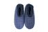 Snugg Ups Mens Velvet Plaid Slippers Navy Small