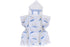 Lvd Kids Microfibre Poncho Towel With Bag Surfers Design 70CM