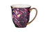 Ashdene Dark Florals Purple Flame Coffee Drinking Cup Mug 380ml New Bone China