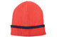 Foote Street Ribbed Beanie For Kids Brick And Navy M/l