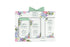 Lulu Grace Floral Bouquet 3 Piece Bath and Body Gift Set 400mL