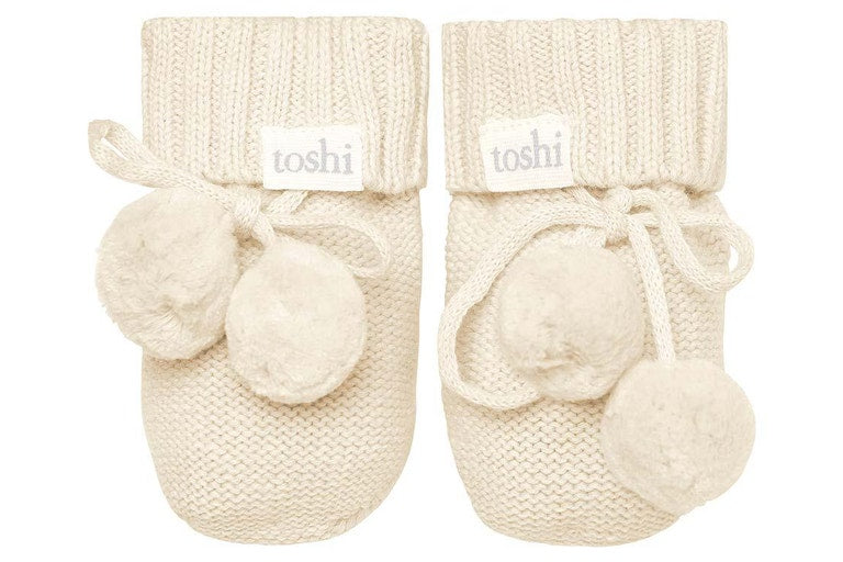 Toshi Booties Feather Newborn 00