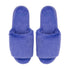 Snuggups Womens Open Toe Plush Slippers Cornflower Blue EU 38 to 39