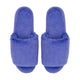 Snuggups Womens Open Toe Plush Slippers Cornflower Blue EU 38 to 39