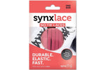 Synxlace No Tie Elastic Laces Pink