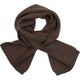 Wicked Sista Sofia Acrylic Scarf One Size Chocolate
