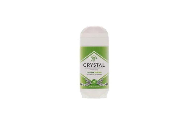 Crystal Body Deodorant, Mineral Enriched Deodorant, Invisible Solid, Freshly Minted 70g