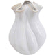 Lavida Elle Stoneware Flower Vase Medium White