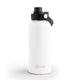 Cheeki Insulated Adventure Water Bottle White 1L