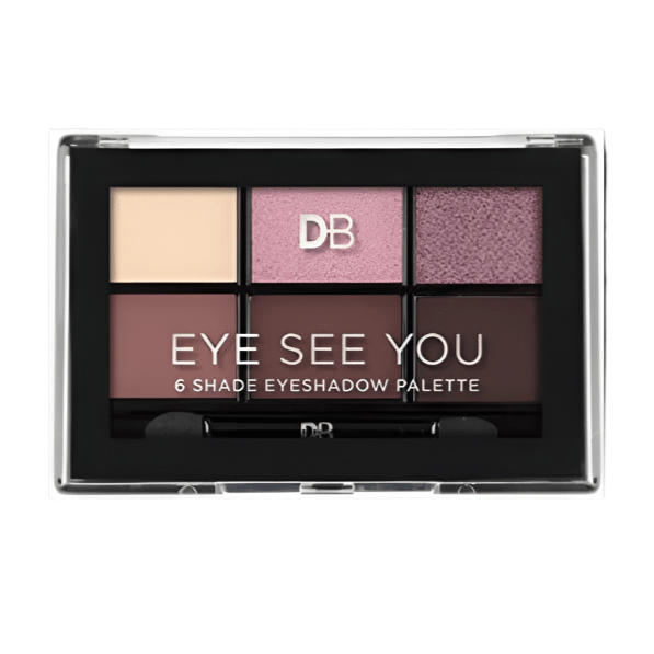 DB Mineral Eyeshadow 6 Shade Palette Make It Mauve