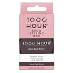1000Hour Brow Styling Wax Warm Dark Brown