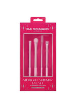 Real Techniques Midnight Shimmer Makeup Brush Set for Eyes and Face