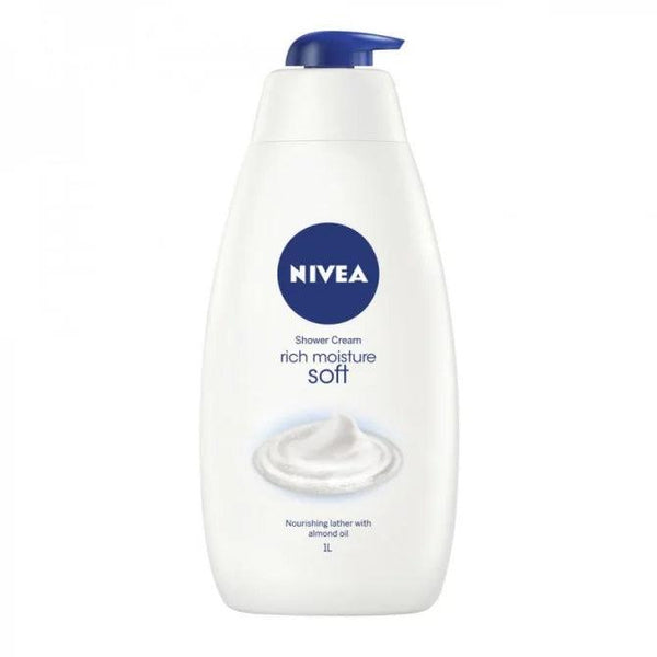 Nivea Shower Cream Rich Moisture Soft 1L