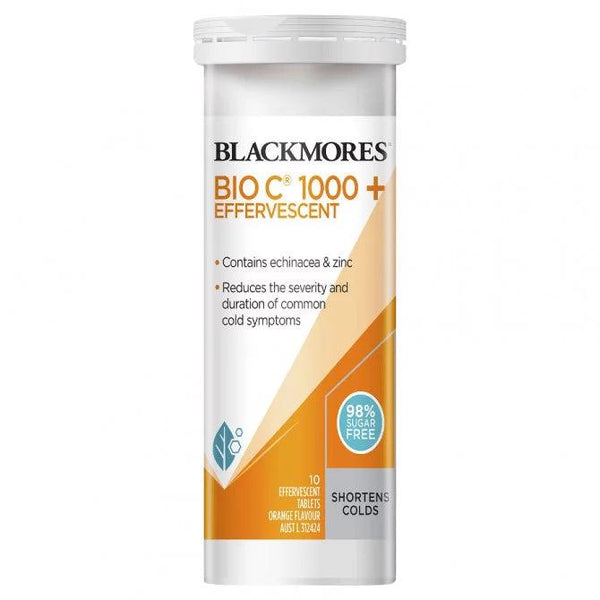 Blackmores Bio C 1000 Plus Effervescent 10 Tablets