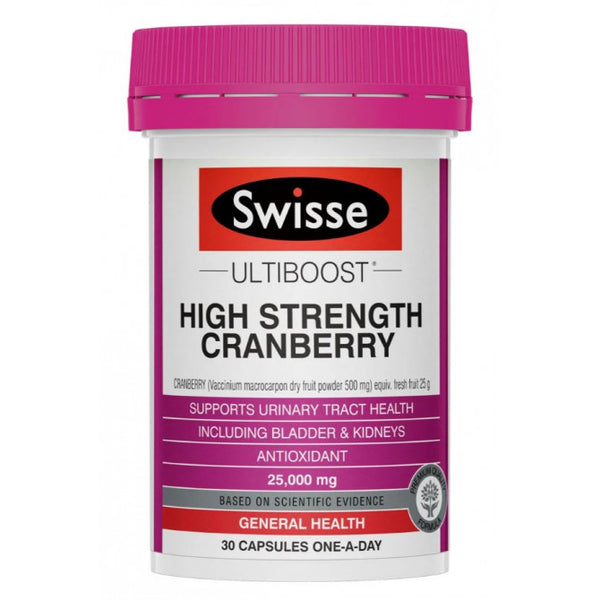 Swisse Ultiboost High Strength Cranberry 90 Capsules